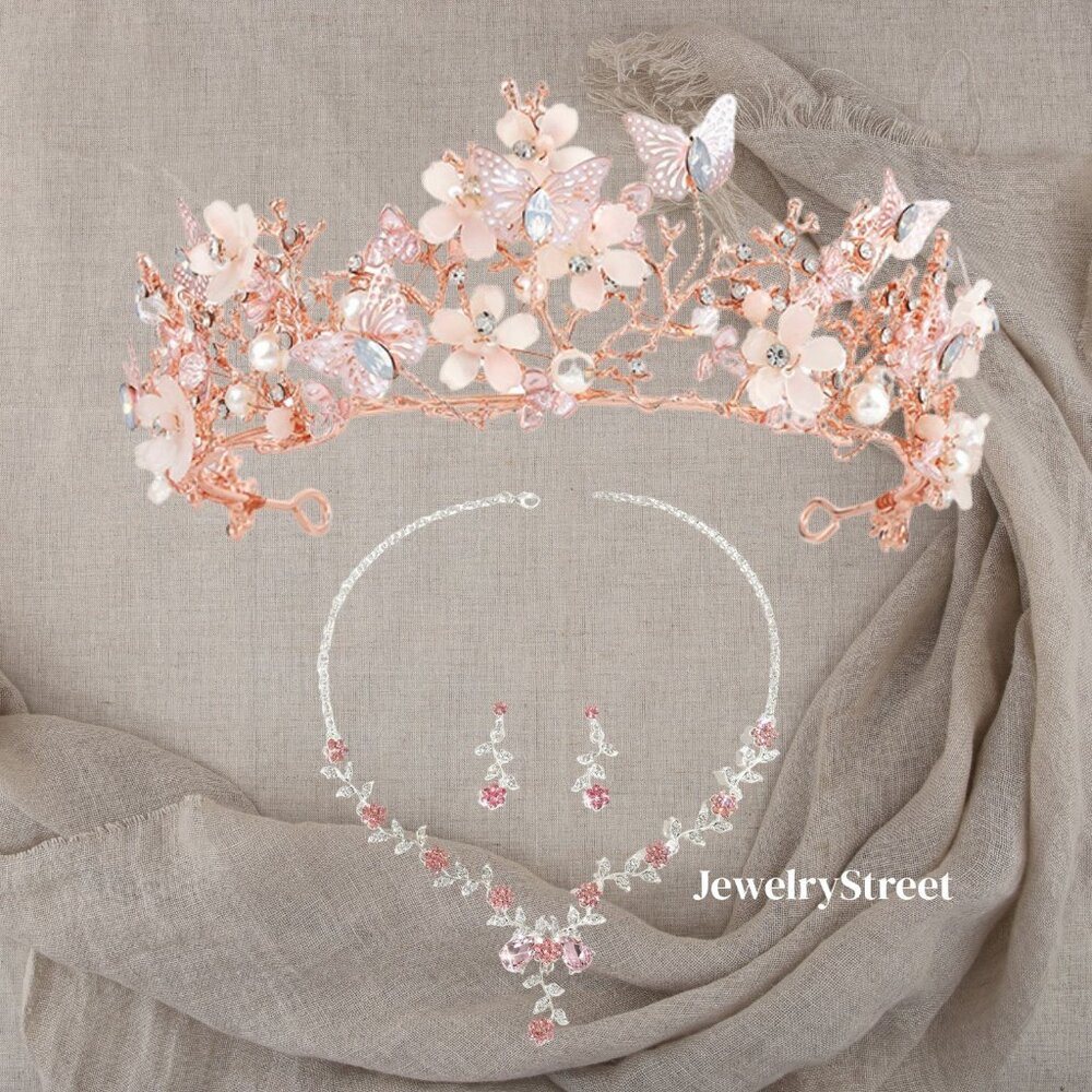 Retro Hair Accessories for Wedding Birthday Prom Pageant Quinceanera Tiara